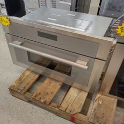 thermador 30 inch built in microwave open box item   sj