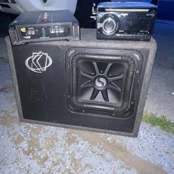 Kicker L5 Sony Double Din Stereo And 1000 Watts Derwin-Vega Everything Fully Functional This Set Slaps Hard 