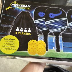Pickleball 4 player Game Set