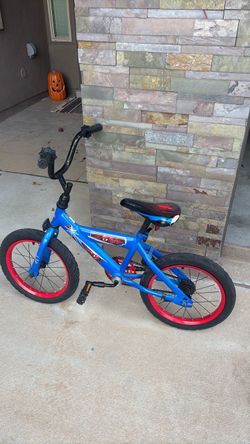Spider-Man Kids Bike Blue and Red