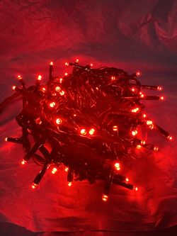 100 LT STARRY LIGHT STEADY RED