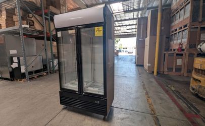 Clearance NSF 48 inches two glass door refrigerator 86520L0605