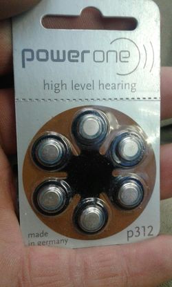 Power one p312 battries