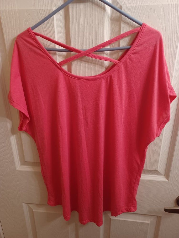 Pretty Pink Sequined XL Top