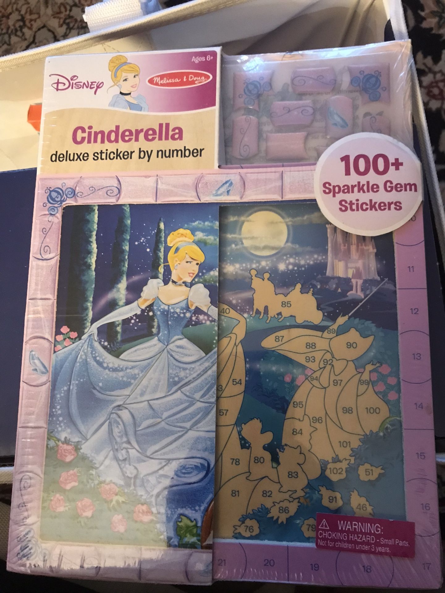 Disney Cinderella Sticker By Number