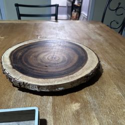 Bark Tray/stand Acacia Wood / Fruit Stand/bowl