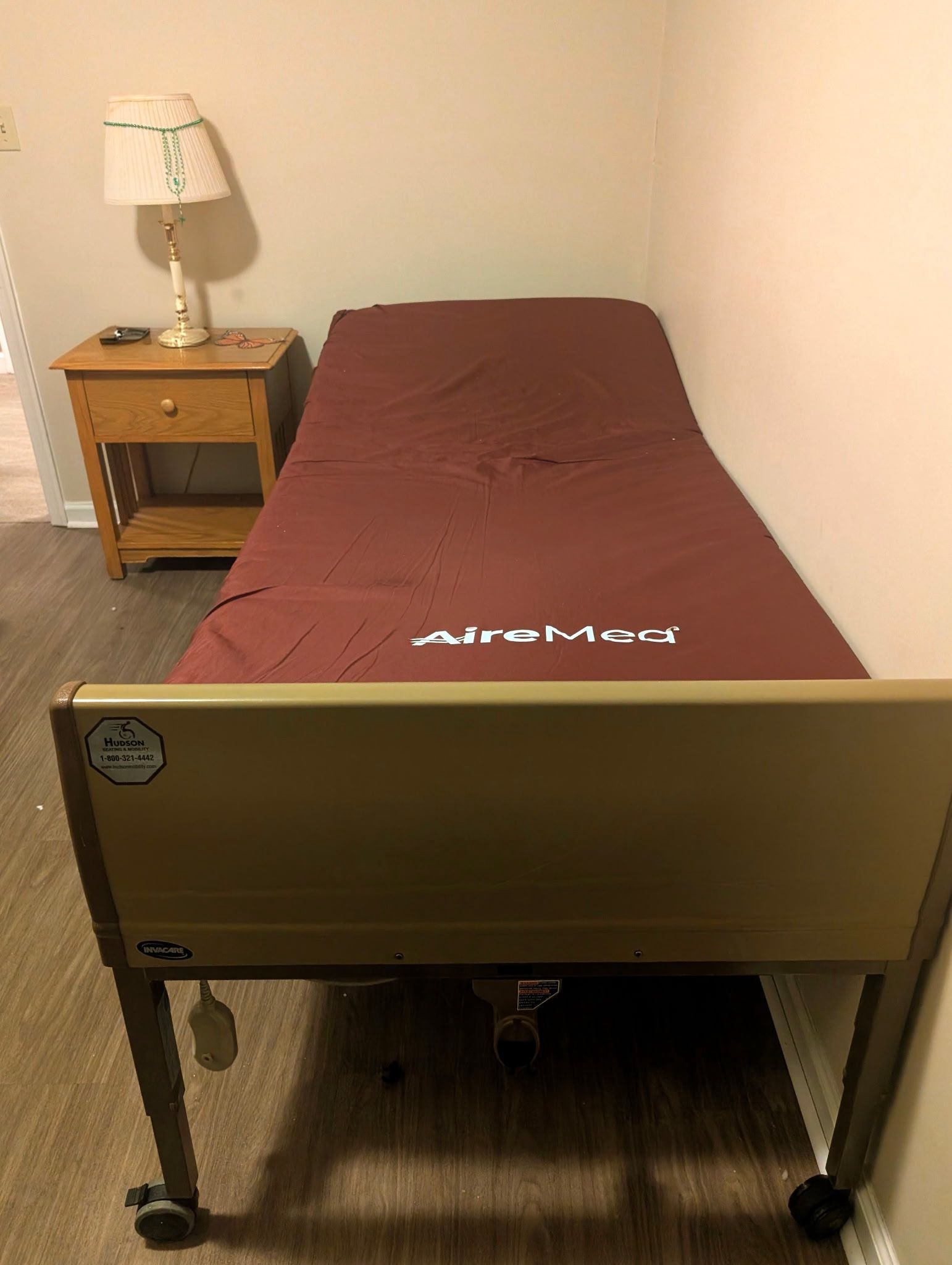 Invacare Full Electric Hospital Bed