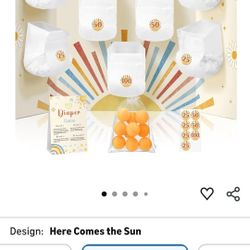 Diaper Pong Baby Shower Game