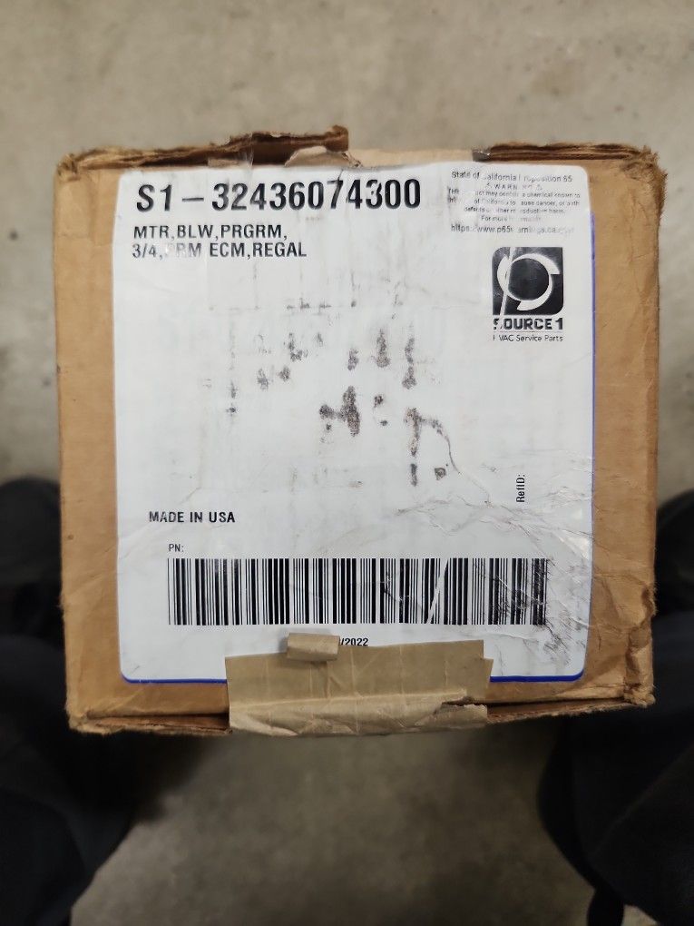 York Programable Blower Motor S(contact info removed)0