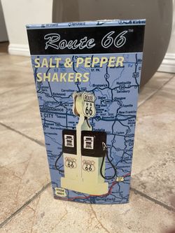 Route 66 Salt And Pepper Shakers