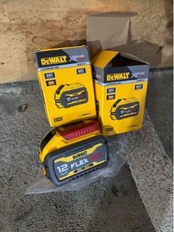 Dewalt 12Ah Flex-volt Brand new battery, price is for each one