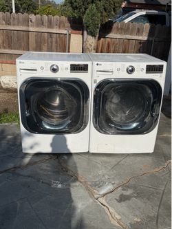 XXL washer and gas dryer