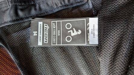 Icon Leather Motorcycle Jacket Brand New