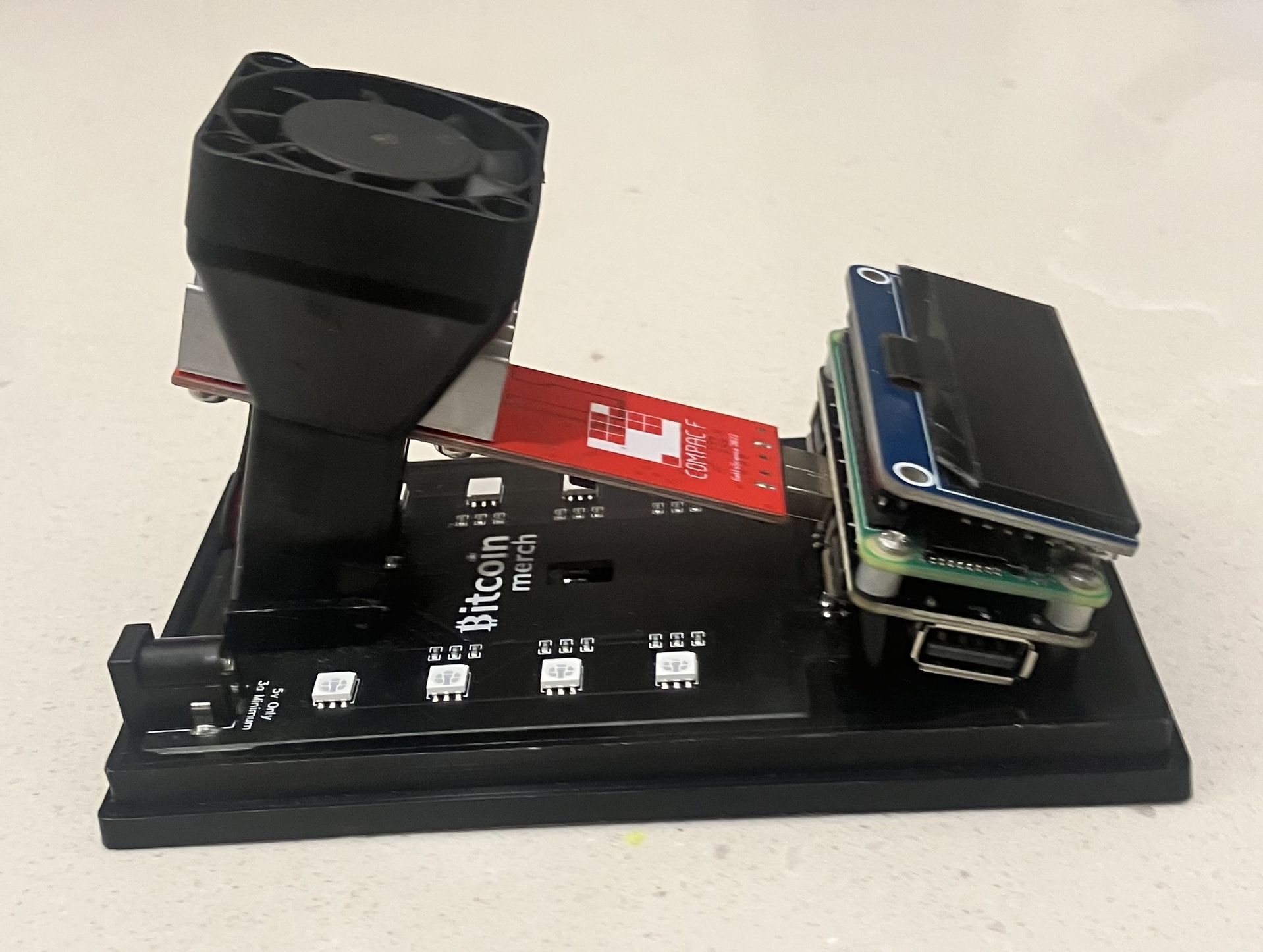 Bitcoin Merch® MARS LANDER V2 Solo Bitcoin Miner - Up to 250GH/s