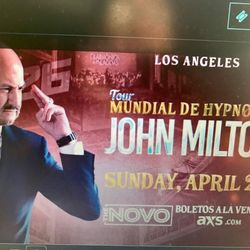 Milton 2 boletos secion GA $100 por los dos