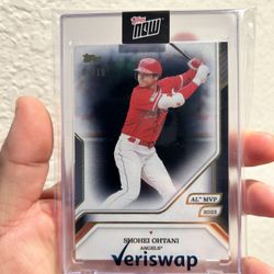 Shohei Ohtani Topps Now Black /10 Sealed