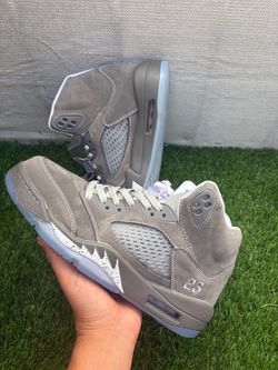 Jordan 5 Wolf Greys Shoes