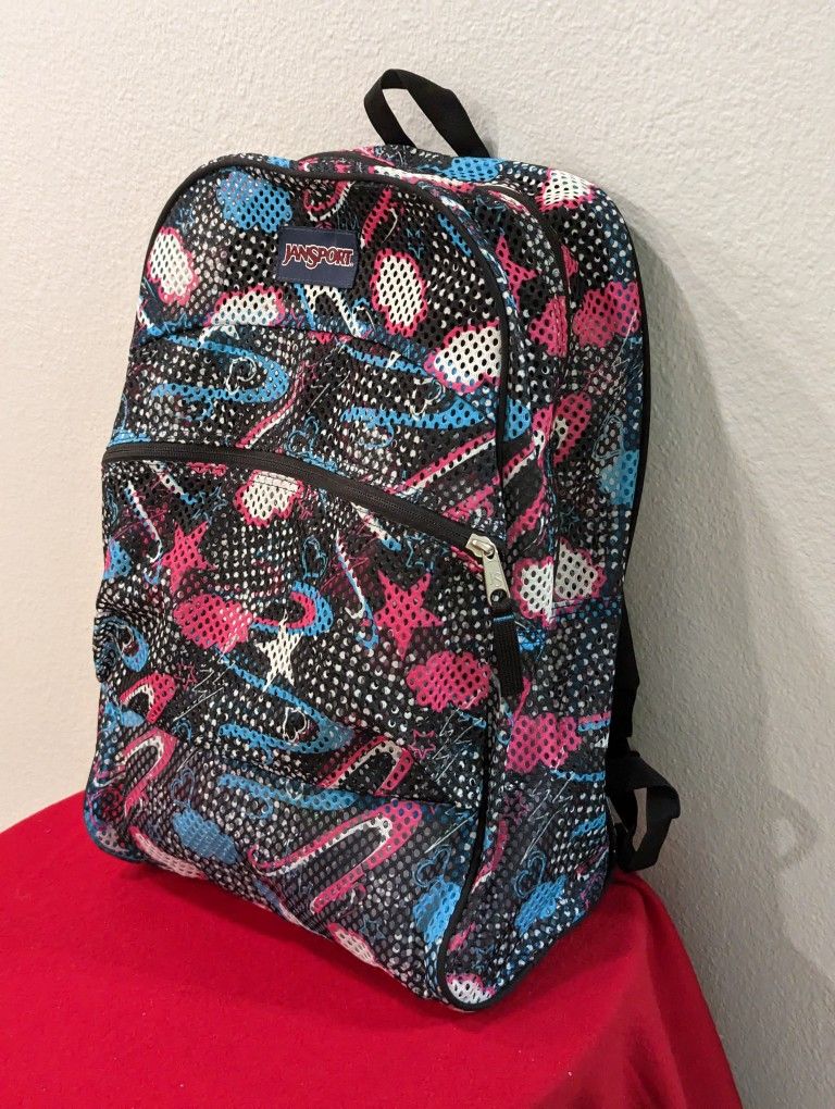 Jansport Mesh Pack Breathable/See Though Backpack