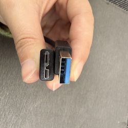 USB 3.0 Micro data cable, 30cm, high-strength and high-speed hard drive data cable, USB 3.0 A to Micro B, compatible with hard drives from brands such