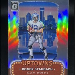 2024 Donruss Optic Football Roger Staubach Uptowns 