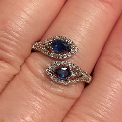 Sapphire Ring 925