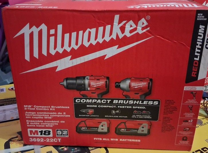 Milwaukee M18 COMPACT COMBO KIT Cp20