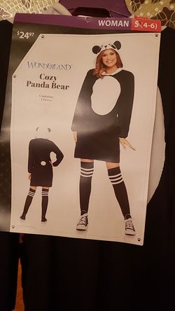 Cozy Panda Bear costume