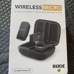 Rode Wireless Microphone Ultra Compact