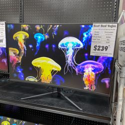 Overwatch Halo Elite 1080P Curved Gaming Monitor with Store Warranty and Financing Available!