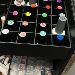 Nail Glitter. Polish And Extra Stuff