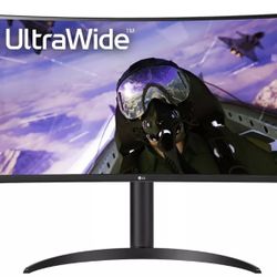 Brand New 34'' Curved UltraWide QHD HDR FreeSync™ Premium Monitor with 160Hz Refresh Rate