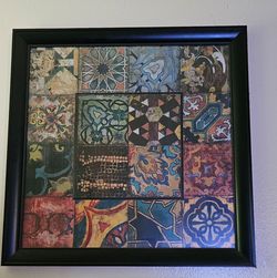 Two old reference picture frames good condition