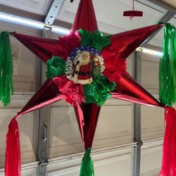 Santa Star Pinata