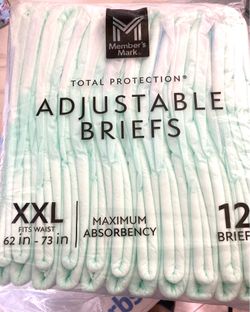 Adjustable XXL diaper for adult