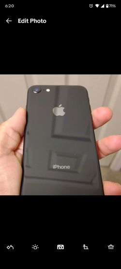 The Apple iPhone 8 64GB in Space Grey with iOS 16.7.16
