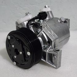 A/C Compressor w/ 7-Groove Pulley for Nissan Versa 2012-2019 Versa Note L4 1.6L