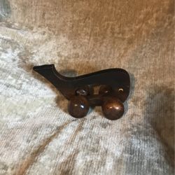 Vintage Wooden Whale Muscle Massager 