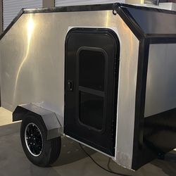 8x5 Square drop Teardrop Camper Trailer 