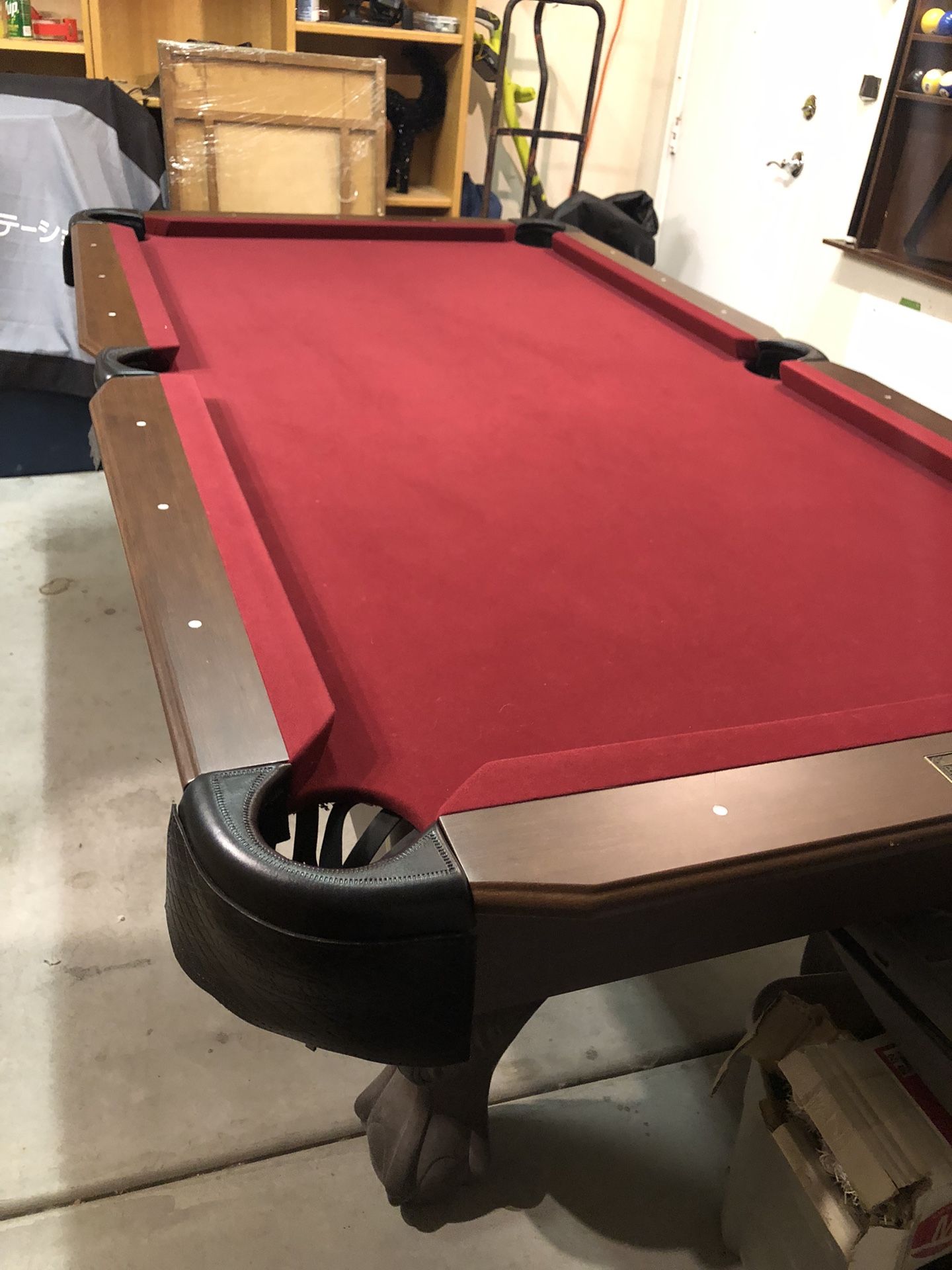 Pool Table And Darts Board