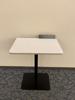white laptop desktop