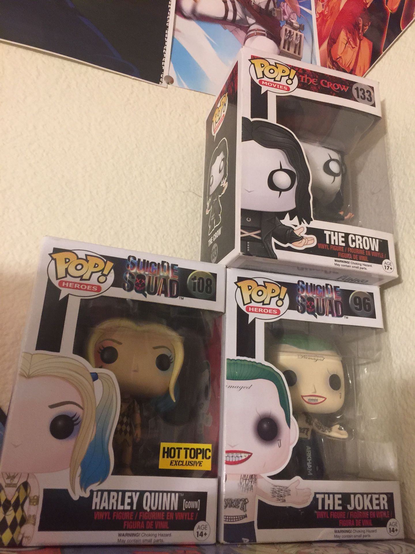 Set of 2 DC pops