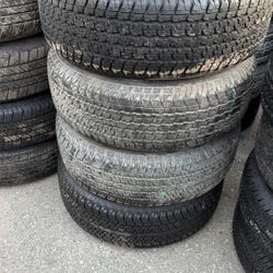 265/65/17 Bridgestone Dueler Tires