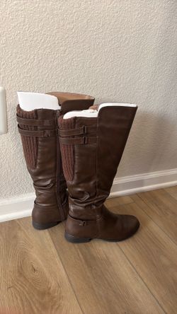 LifeStride Faunia brown knee-high boots
