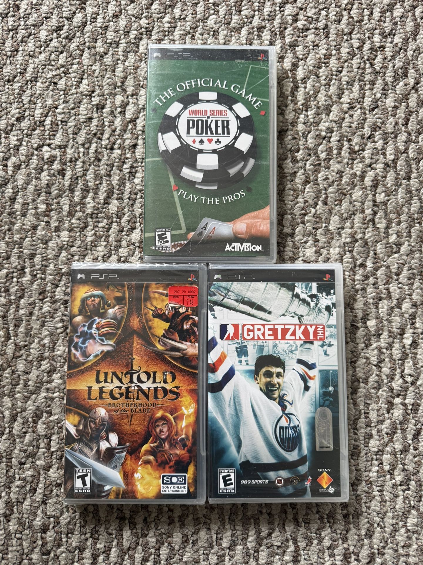 Sealed PSP Games
