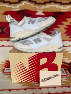 New Balance 990v2 MiUSA Teddy Santis Sea Salt M990TC2 Mens Size 13 Used