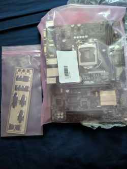 Asus HIIOM-C Rev 1.03 MATX Desktop Motherboard