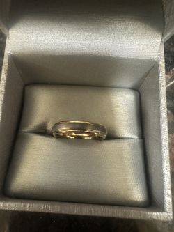 Gold Wedding Band 