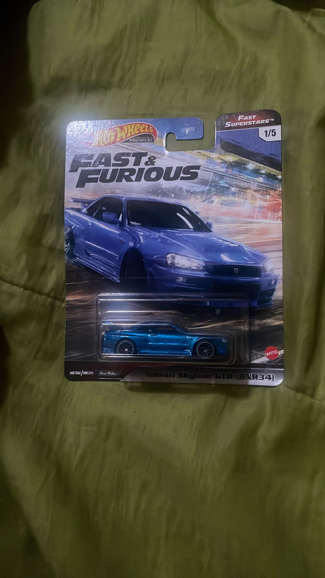 Hot Wheels  BNR34 Nissan Skyline Gtr 
