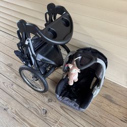 Duo Three Wheel, Car Seat And Stroller