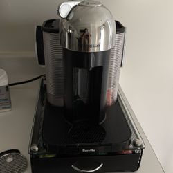 Nespresso Machine  With  A Drawer To Store The Coffee Pot 170 